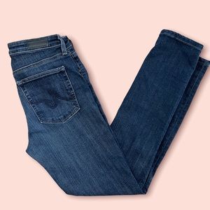 AG Adriano Goldschmied Prima Cigarette Ankle Blue Jeans Size 26